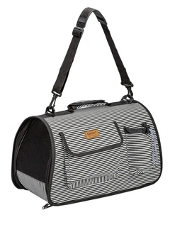 Сумка переноска для котів і собак CosmoPet CP-09 53x23x27 см Чорний