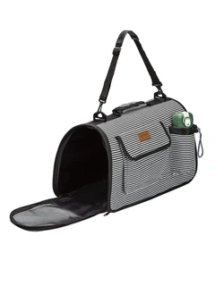 Сумка переноска для котів і собак CosmoPet CP-09 53x23x27 см Чорний