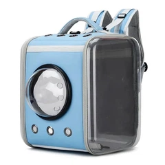 Рюкзак - переноскадля домашніх тварин CosmoPet CP-28 39 x 30 x 30 см Блакитний
