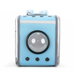 Рюкзак - переноскадля домашніх тварин CosmoPet CP-28 39 x 30 x 30 см Блакитний