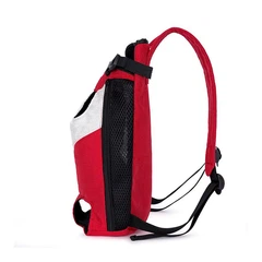 Рюкзак-кенгуру для тварин Lesko A10010-WR White Red S переноска