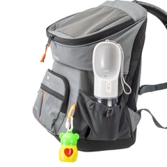 Рюкзак-переноска для собак та кішок Ferplast Voyager Backpack 400 Grey