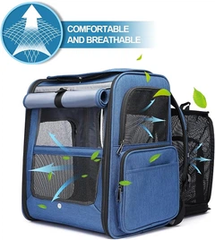 Voyagerpet Рюкзак-переноска для домашніх тварин Voyager Pet LVT24015 Blue