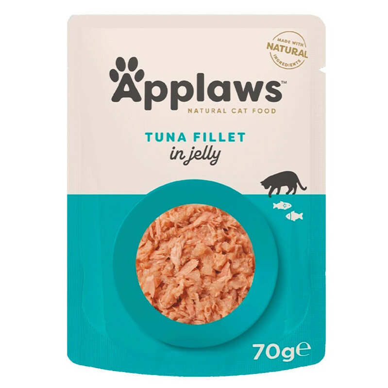 Applaws Вологий корм (шматочки в желе) з тунцем для котів