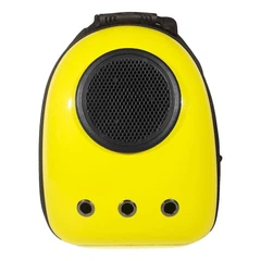 Переноска-рюкзак для котів та собак з ілюмінатором CosmoPet Жовтий