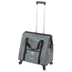 Тролей-переноска для собак та кішок Ferplast Voyager Trolley Grey