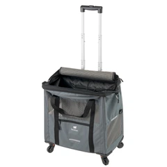 Тролей-переноска для собак та кішок Ferplast Voyager Trolley Grey
