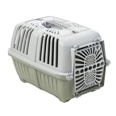 Переноска для собак та котів до 12-ти кг MPS PRATIKO 1 GREEN 48*31,5*33 см (двері пластик)