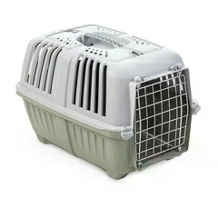 Переноска MPS Pratico1 Metal до 12 кг, 48х31,5х33 см, зелена