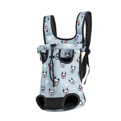 Рюкзак-кенгуру Lesko A01002-AB Dog Blue M для тварин переноска