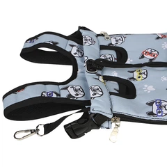 Рюкзак-кенгуру Lesko A01002-AB Dog Blue M для тварин переноска