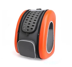 Сумка-переноска для котів та собак CosmoPet CP-49 50 x 32 x 36 см Оранжевий
