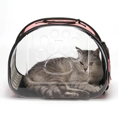 Сумка переноска для котів та собак CosmoPet CP-21 40 x 30 x 27 см Рожевий
