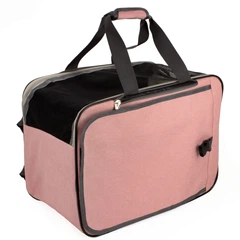 Рюкзак - сумка 2 в 1 переноска для котів та собак 45х34х25 CosmoPet CP-43 Pink