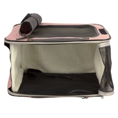 Рюкзак - сумка 2 в 1 переноска для котів та собак 45х34х25 CosmoPet CP-43 Pink