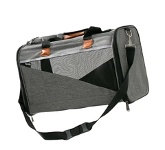 Сумка-переноска для котів та собак 44х30х35 CosmoPet CP-41 Grey