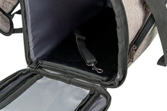 Рюкзак-переноска для котів та собак Trixie Shiva Backpack до 8кг, коричнева/бежева 41х30х21см 28837