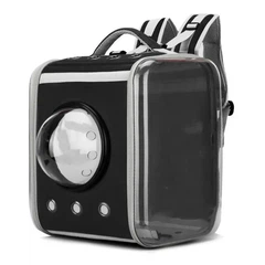 Рюкзак - переноска для домашніх тварин CosmoPet CP-28 39 x 30 x 30 см Чорний