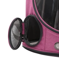 Рюкзак-перенесення для котів та собак 41х20х30 CosmoPet CP-33 Pink