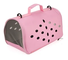 Сумка для перенесення котів та собак 48x26x25 см CosmoPet CP-12 Pink
