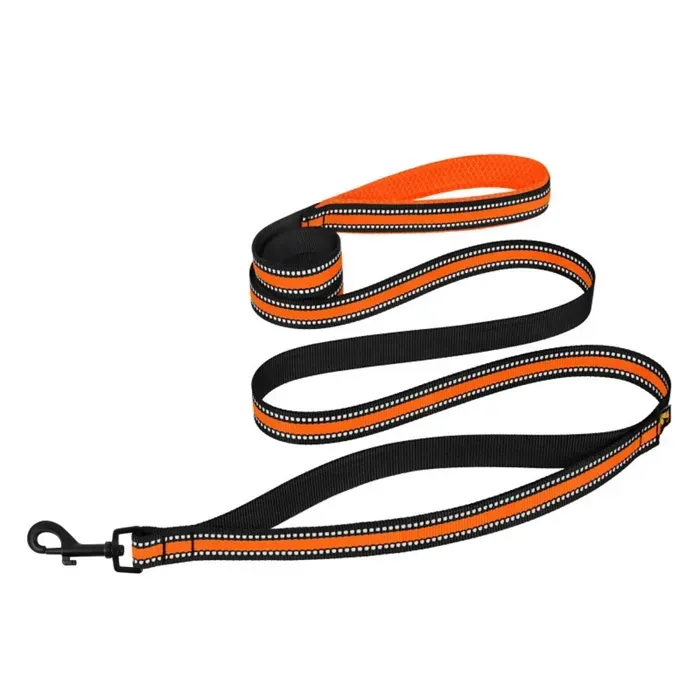 Повідець для собак Barksi BronzeDog Mesh L - помаранчевий