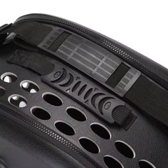 Сумка перенесення свійських тварин до 5 кг CosmoPet S 35х20х22 см Чорний