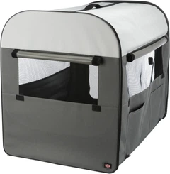 М'яка сумка-переноска для собак Trixie Basic M, сіра 80х55х65см 39704