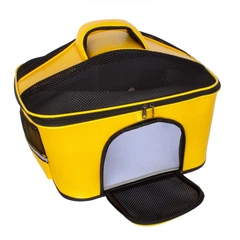 Сумка - переноска для котів та собак 50x35x35 CosmoPet CP-34 Yellow