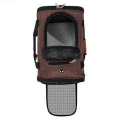 Сумка-переноска для котів та собак 44х30х35 CosmoPet CP-41 Brown