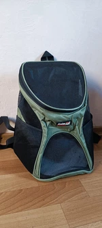 AnimAll Рюкзак-переноска для кішок і собак HJ-136-1 (31х25х35 см) мілітарі