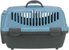 Контейнер-переноска для собак та котів вагою до 6 кг Trixie «Capri 1» 32*31*48 см (блакитна)