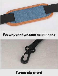 Без бренда Сумка-переноска для собак і котів 50х30х30 CP-63 Jeans Blue