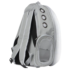 Рюкзак-переноска Taotaopets 252203 Panoramic Grey 35х25х42 см