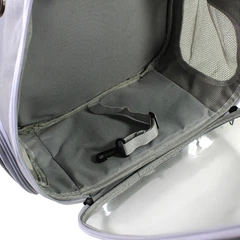 Рюкзак-переноска Taotaopets 252203 Panoramic Grey 35х25х42 см
