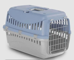 Перенесення для тварин MP Bergamo GIPSY 1 двері метал 46х31х32 см Light Blue