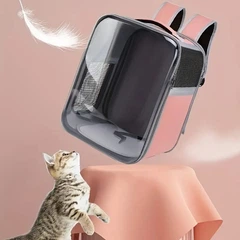 Рюкзак-переноска для котів та собак CosmoPet CP-32 40 x 30 x 28 см Рожевий