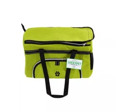 Сумка-тунель Симба №1 "Lucky Pet" для собак, салатова, 21х47х30 см