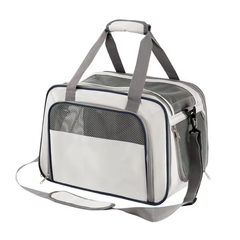 Luposan Сумка-переноска для котів і собак малих порід Люпосанчик BS-SS-034, Light Grey