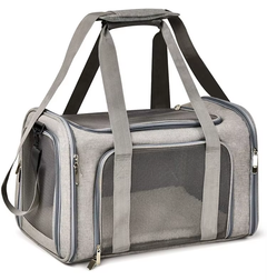 Luposan Сумка-переноска для домашніх тварин Bestopet (Люпосанчик) Portable Travel Bag BS-SS-019S, Grey