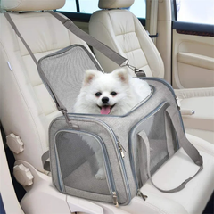 Luposan Сумка-переноска для домашніх тварин Bestopet (Люпосанчик) Portable Travel Bag BS-SS-019S, Grey