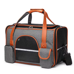 Luposan Сумка для перенесення собак та котів Bestopet (Люпосанчик) Soft Sided Pet Carrier Bag BS-SS-014L, Dark grey