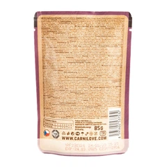 Carnilove Вологий корм (шматочки в соусі) з м'ясо та м'ясні субпродукти перепілка для котів