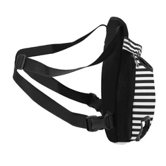 Рюкзак-кенгуру для тварин Lesko DT834 Strip Black + White S собак котів