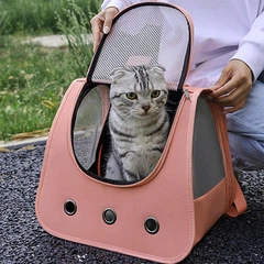 Рюкзак-перенесення Moorpet 257711 Peach для котів