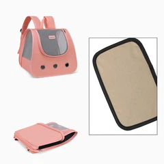 Рюкзак-перенесення Moorpet 257711 Peach для котів