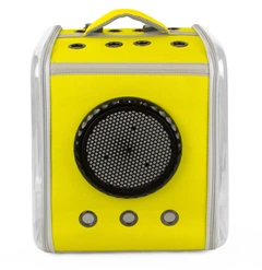 Рюкзак - переноска для котів та собак 39х30х34 CosmoPet CP-28 Yellow
