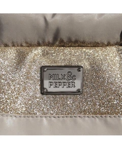 Milk&Pepper Сумка переноска для собак Milk & Pepper Capsule Bag срібна Розмір M (40х20х27см)