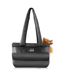 Milk&Pepper Сумка переноска для собак Milk & Pepper Capsule Bag чорна Розмір M (40х20х27см)