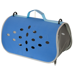 Сумка для перенесення котів та собак CosmoPet 48x26x25 см Синій JDT-0848336