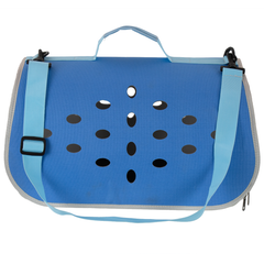 Сумка для перенесення котів та собак CosmoPet 48x26x25 см Синій JDT-0848336